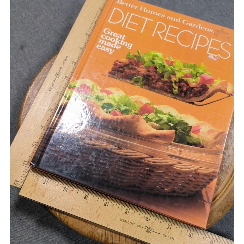1986 Better Homes‎ and Gardens Diet Recipes VTG Cookbook First Edition Hardcover